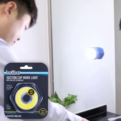 Suction Cup Worklight - Black-Flashlights-Brillar