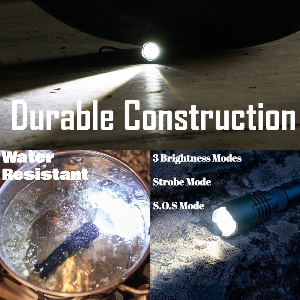 Tactical Grade 5 Mode Torch-Flashlights-Brillar