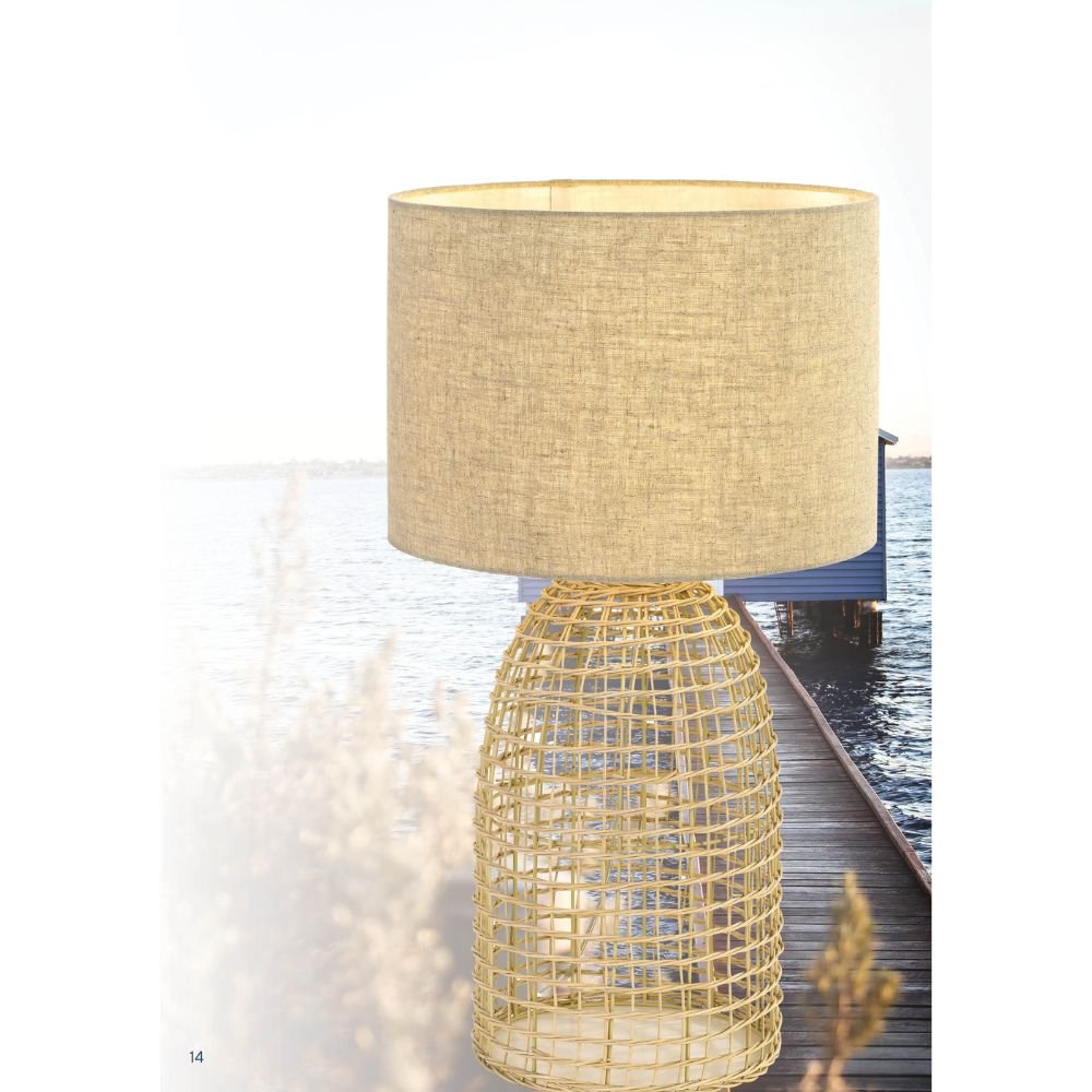Telbix BAYZ 32/40 - 25W Table Lamp Telbix, TABLE LAMPS, telbix-bayz-32-40-25w-table-lamp