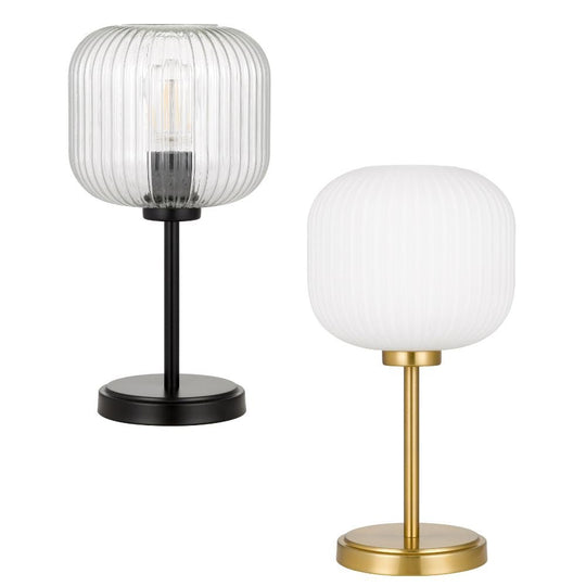 Telbix BOBO - Metal & Glass Art Deco Table Lamp