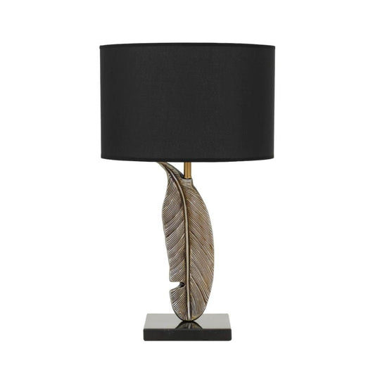 Telbix CAYO - Metal & Marble Table Lamp