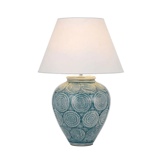 Telbix HANNAH - 25W Ceramic Table Lamp