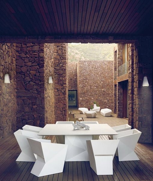 TORQUE Exterior Surface Mounted Wall Light White IP44 - TORQUE1