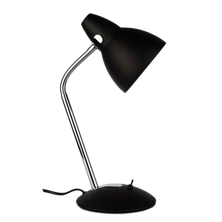 Trax Desk Lamp Black-TABLE AND FLOOR LAMPS-Oriel