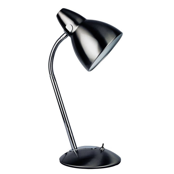 Trax Desk Lamp Brushed Chrome-TABLE AND FLOOR LAMPS-Oriel