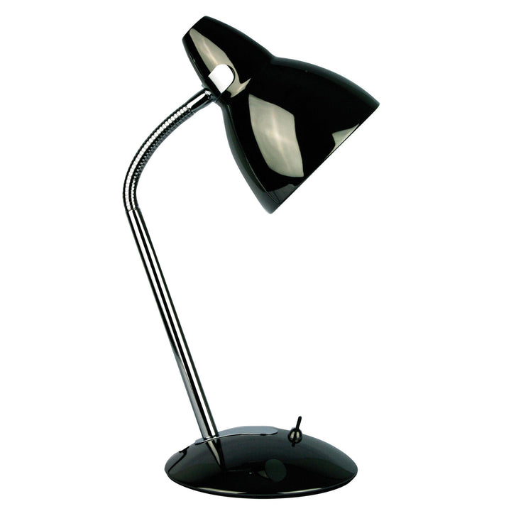 Trax Desk Lamp Gunmetal-TABLE AND FLOOR LAMPS-Oriel