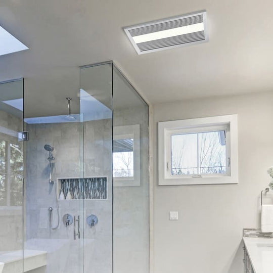 Ventair SAHARA 4-In-1 High Performance Bathroom Fan, Heater, LED Light & Exhaust Fan Unit