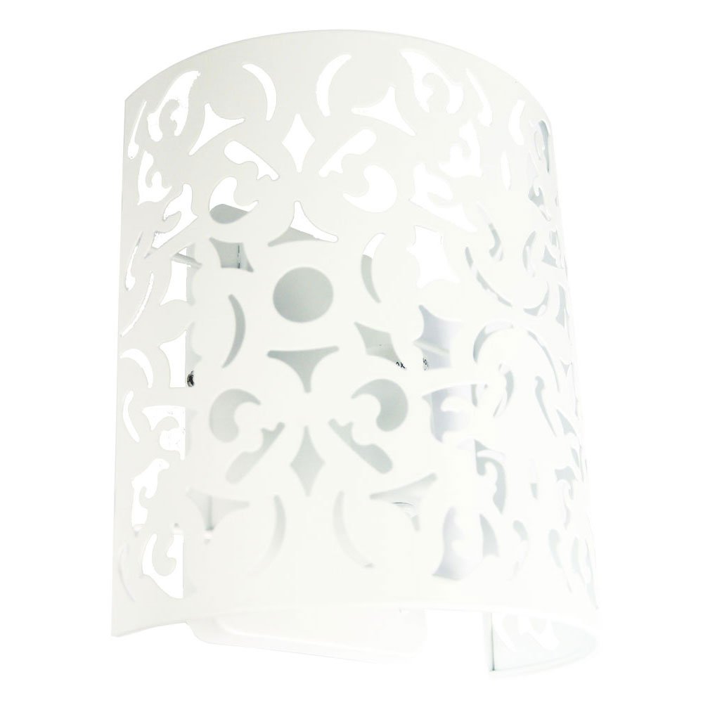 Vicky 1 Light Wall Light Matt White - OL68781WH