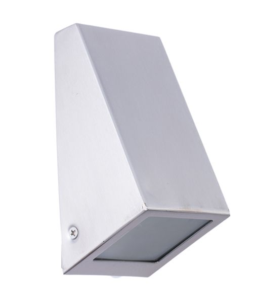 WEDGE Exterior Wall Light 316 Stainless Steel IP44 - WEDGEGSS