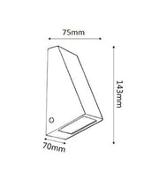 WEDGE Exterior Wall Light 316 Stainless Steel IP44 - WEDGEGSS photo 2