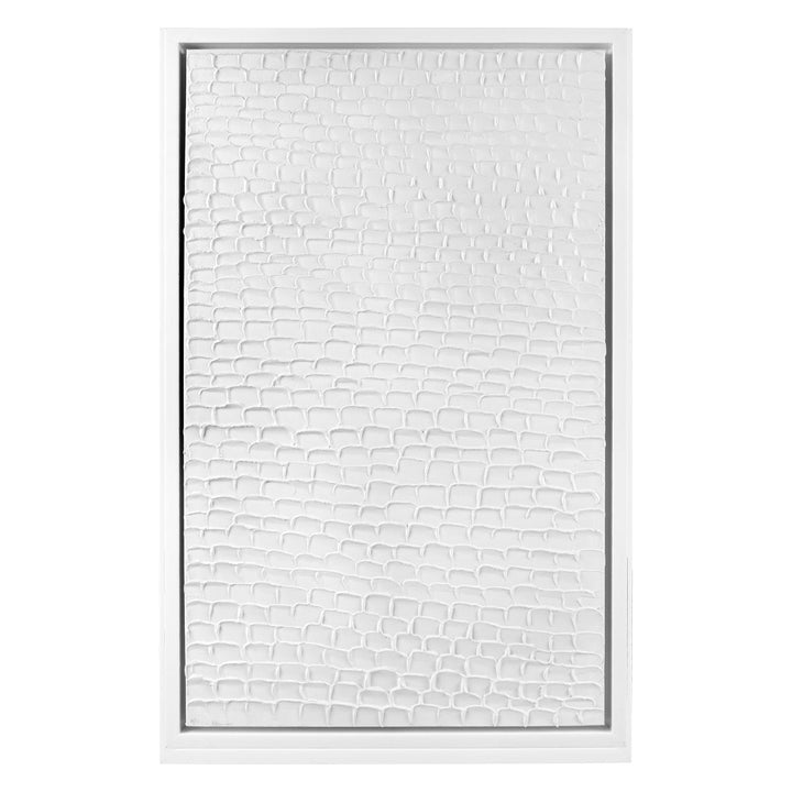 White Ripples Canvas Painting--Cafe Lighting and Living