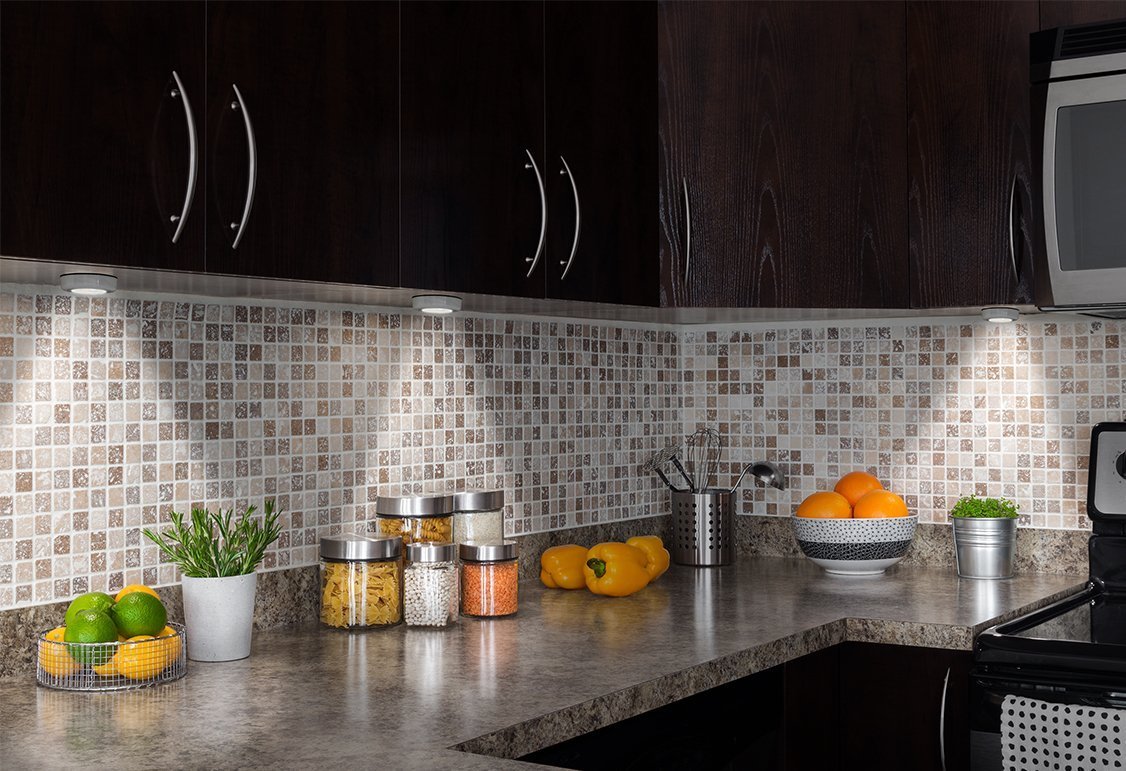 Wireless Peel n Stick Lights with COB LED Technology 2pk--Brillar