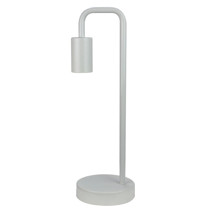 York Table Lamp Grey-TABLE AND FLOOR LAMPS-Oriel