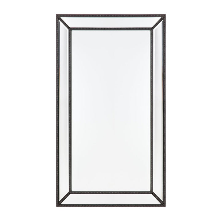 Zeta Wall Mirror - Medium Black Cafe Lighting and Living, Living, zeta-wall-mirror-medium-black